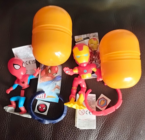Kinder egg marvel spider - kinder, spider-man