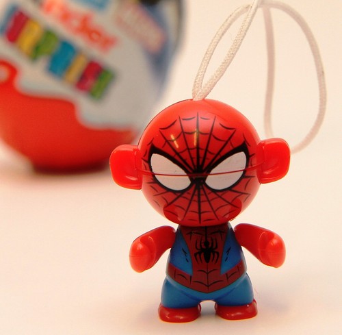 Spiderman kinder egg - egg, surprise
