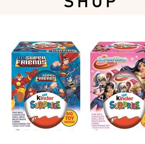 New kinder surprise - new,