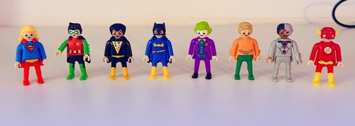 Playmobil superhero figures - superhero,